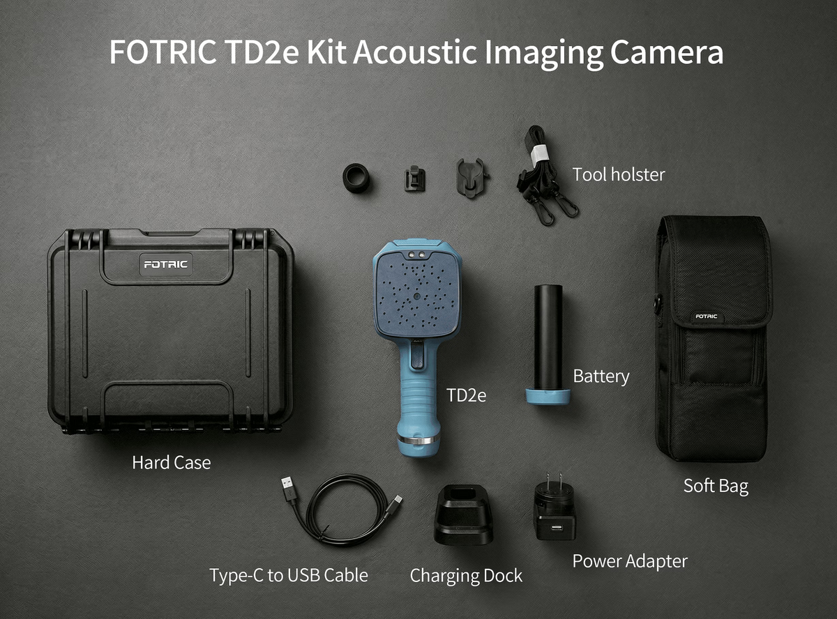 Fotric TD2e Acoustic Imaging Camera Kit