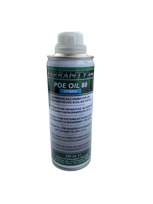 Hybrid specific R134a Hybrid POE 80 oil